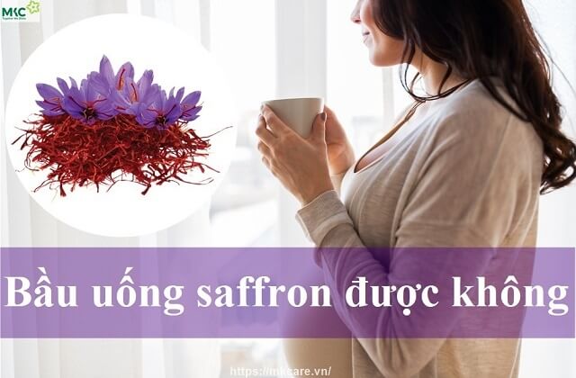 Bà bầu uống saffron được không